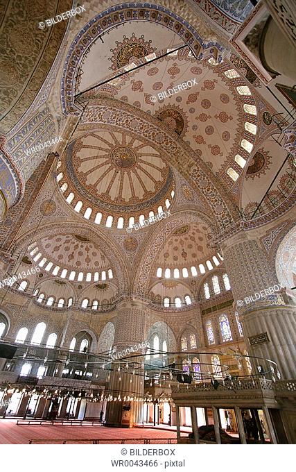 Turkey, Istanbul, blue mosque
