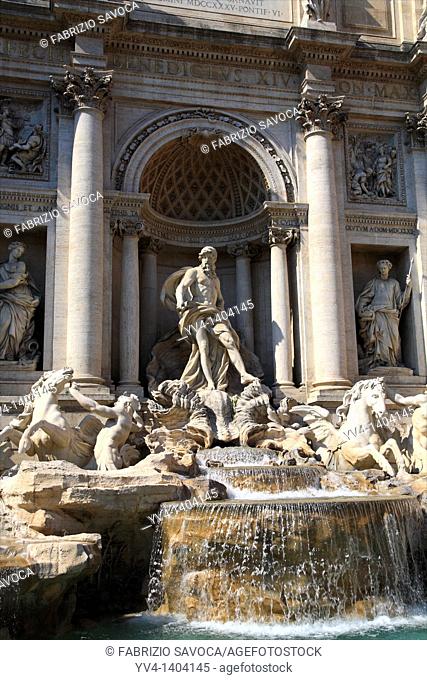 Italy, Lazio, Rome, Trevi Fountain