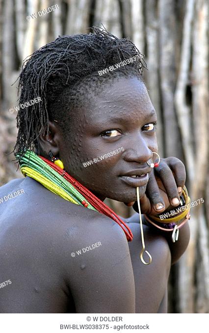 young Toposa woman, Sudan