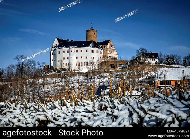 Scharfenstein Castle near Zschopau