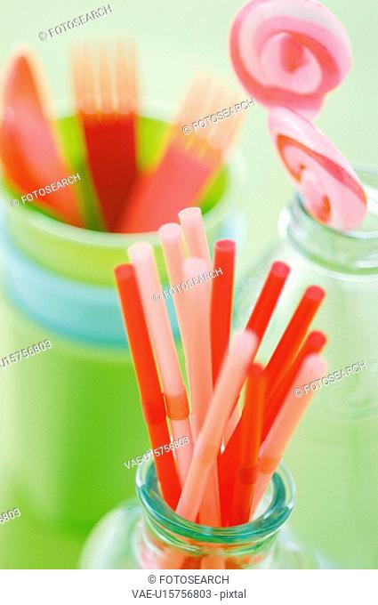 Straws and Candies