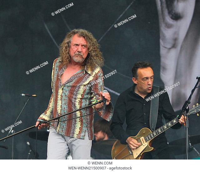Glastonbury Festival 2014 - Performances - Day 3 - Robert Plant Featuring: Robert Plant Where: Glastonbury, United Kingdom When: 28 Jun 2014 Credit: WENN
