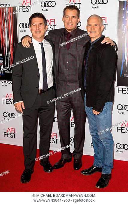 AFI FEST 2016 Presented By Audi - Closing Night Gala - Screening of Lionsgate's 'Patriots Day' Featuring: Dylan Clark, Scott Stuber