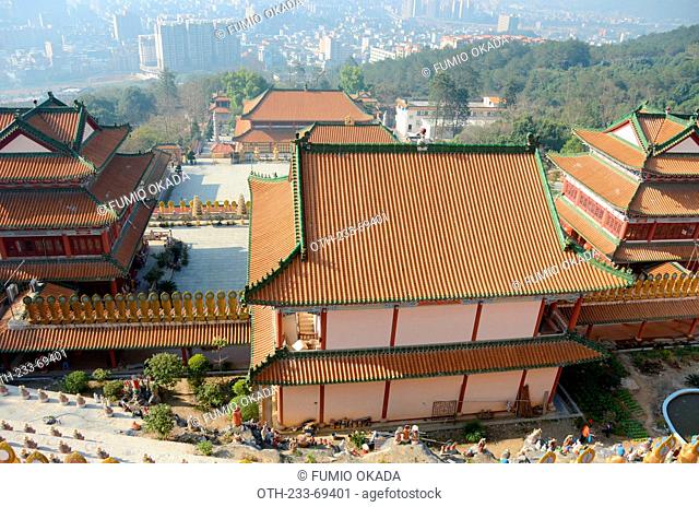 Beishan ancient temple, built in 1522-1566, Yangshan county, Guangdong, China