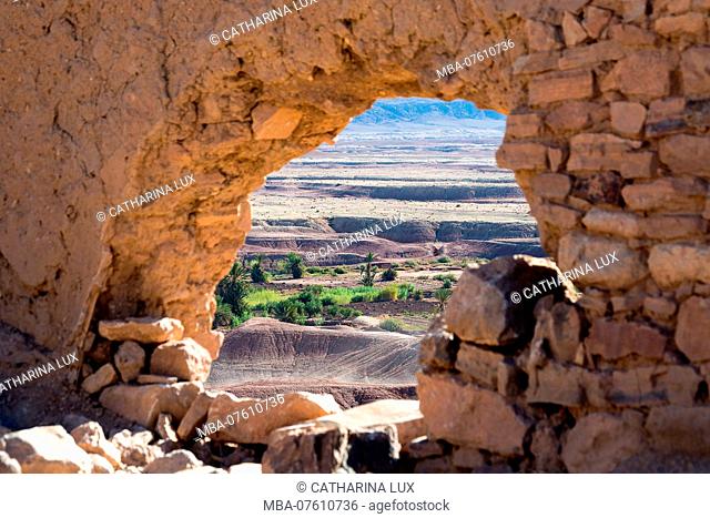 Morocco, High Atlas, Kasbah Ait Ben Haddou, Unesco World Heritage Site