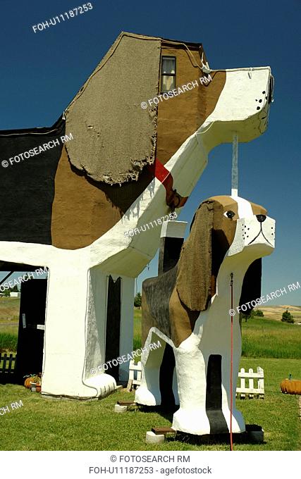 Cottonwood, ID, Idaho, Camas Prairie, World's Biggest Beagle, Bed and Breakfast, roadside attraction