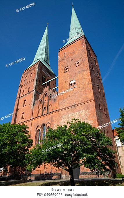 Cathedral of the Hanseatic City of Lübeck, Germany, Europe
