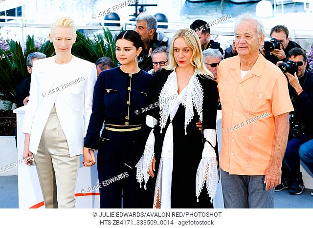 Cast poses at a photocall for The Dead Don't Die on Wednesday 15 May 2019 at the 72nd Festival de Cannes, Palais des Festivals, Cannes