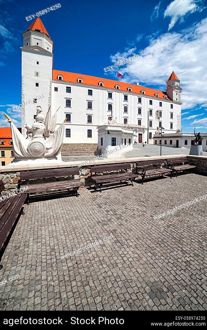 Slovakia, Bratislava Castle (Bratislavsky Hrad), historic city landmark