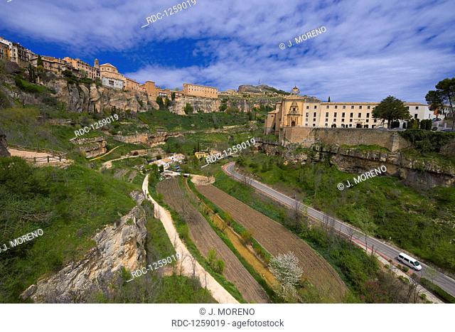 Saint Paul monastery, State-Run Hotel, Parador Nacional, Cuenca, UNESCO World Heritage Site. Castilla-La Mancha. Spain