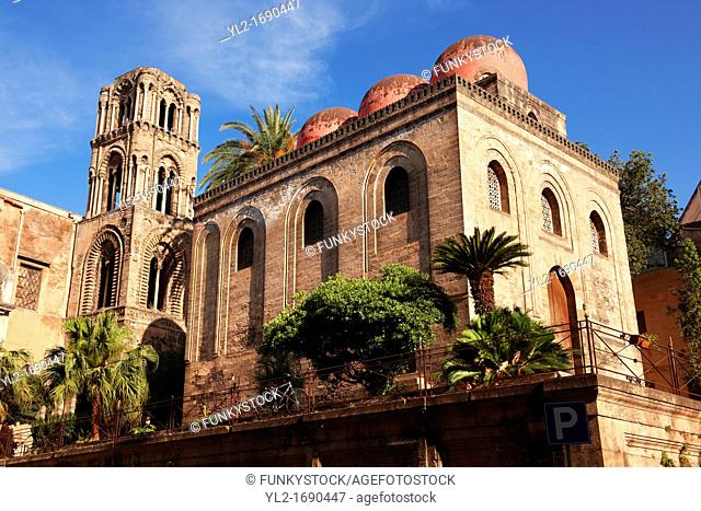 Cappella di San Cataldo, Norman style Medievalo Church, Palermo, Sicily
