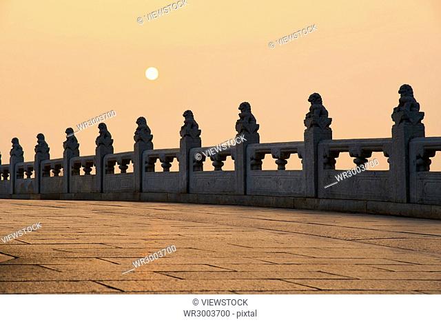 Seventeen hole bridge of The Summer Palace in Beijing