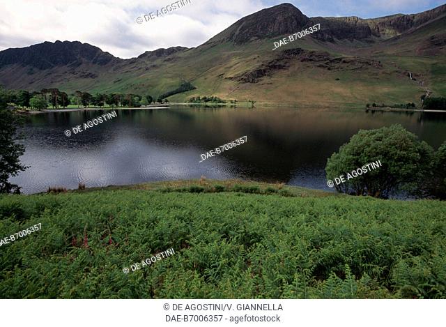 View of Buttermere Lake, Lake District (UNESCO World Heritage Site, 2017), United Kingdom
