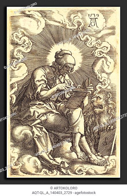 Heinrich Aldegrever (German, 1502 - 1555-1561), Mark, 1539, etching