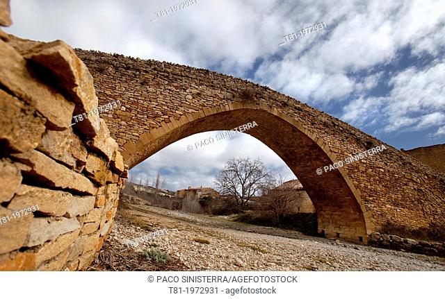 Bridge, Villafranca del Cid, Castellón, Valencian community, Spain