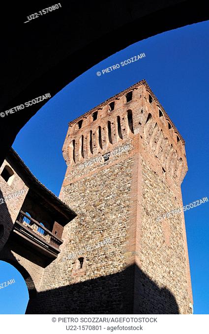 Vignola (Modena, Italy): a tower of the Castle