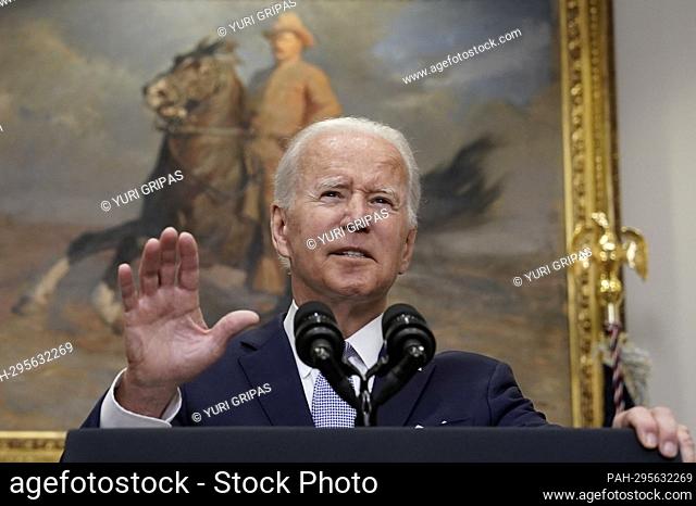 United States President Joe Biden delivers remarks and signs into law S. 2938, the Bipartisan Safer Communities Act, also known as the ‘Bipartisan Gun Bill’ in...