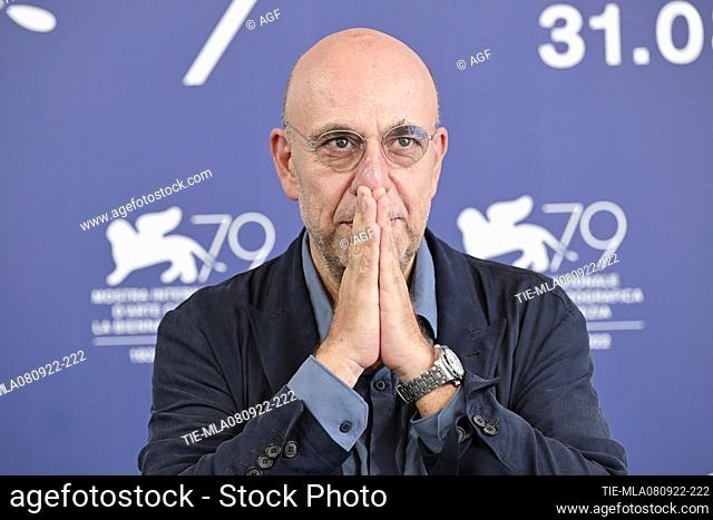 Paolo Virzi’ attends the photocall for ""Siccita'"" at the 79th Venice International Film Festival on September 08, 2022 in Venice, Italy