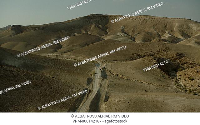 Israel Negev Desert Aerial Hills