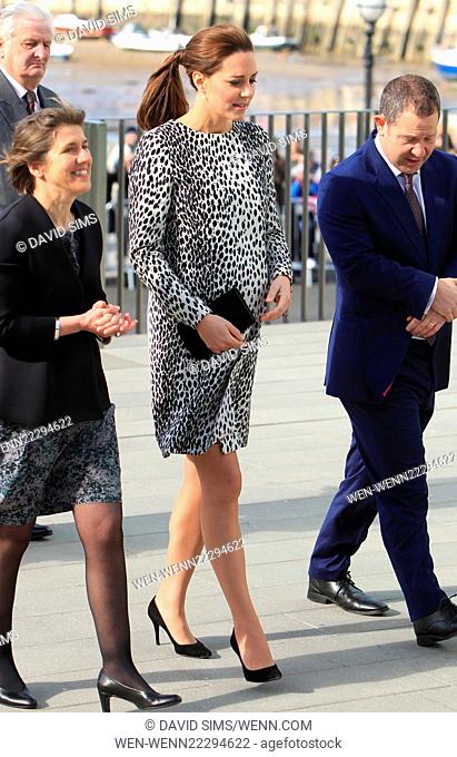 Catherine, Duchess of Cambridge visits an exhibition at the Turner Contemporary art gallery in Margate Featuring: Catherine, Duchess of Cambridge