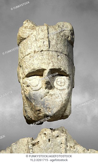 9th century BC Giants of Mont'e Prama Nuragic stone statue of an archer, Mont'e Prama archaeological site, Cabras. Museo archeologico nazionale, Cagliari, Italy