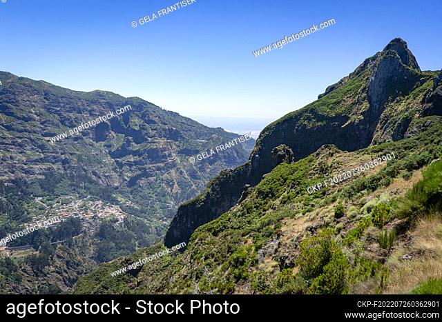 A view of the Curral de Freras in the central part of Portugese island of Madeira on July 21, 2022. (CTK Photo/Frantisek Gela)