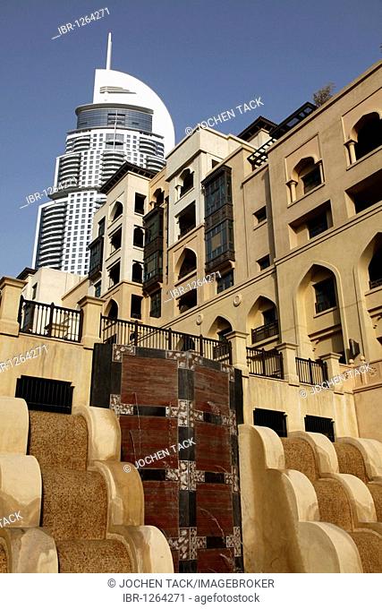 Luxury hotel The Address, part of Downtown Dubai, United Arab Emirates, Middle East