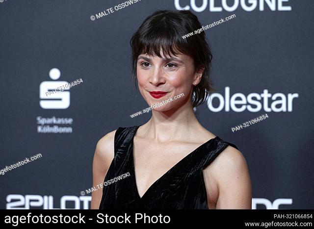 Aylin TEZEL, actress, red carpet, Red Carpet Show, arrival, photocall for the film THE RUSSIAN IS ONE WHO LOVES BIRCHES at the Film Festival Cologne 2022 in...