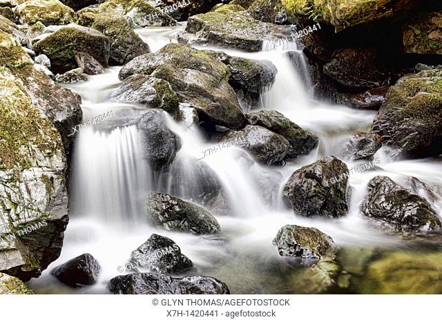 Lodore falls, Lake District, Cumbria, England