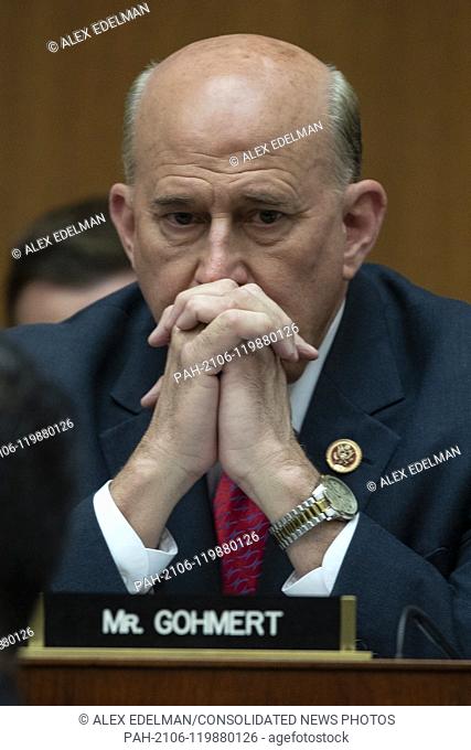 Representative Louie Gohmert, Republican of Texas, looks on during a hearing scheduled for Attorney General William Barr to testify about the Mueller Report...