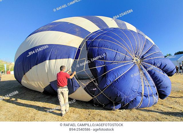 European Balloon Festival. The largest hot air balloon festival in Spain and one of the largest in Europe. Igualada, capital of Anoia Comarca, Barcelona