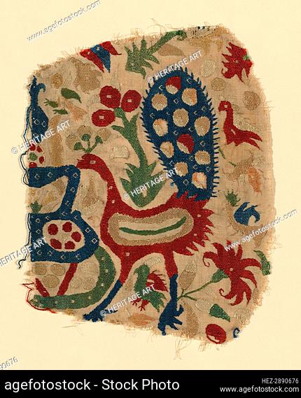 Fragment, Greece, 17th century. Creator: Unknown
