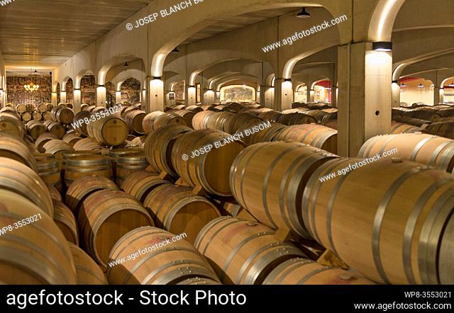 David Moreno wine cellar, La Rioja, Spain