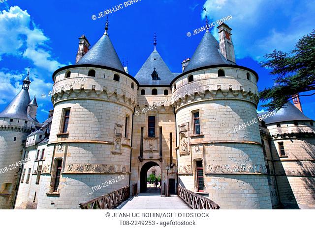 france, 41, loire castles : chaumont castle