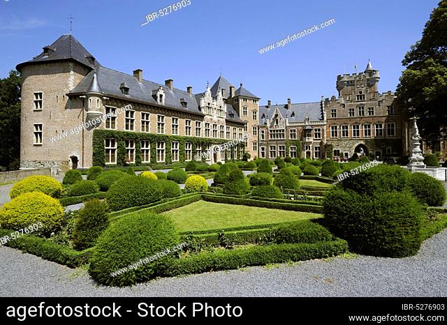 Gaasbeck Castle, Flemish Brabant, Flanders, Belgium, Europe