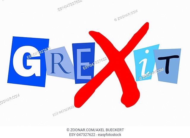 Grexit greek financial debt crisis may lead to greek euro exit