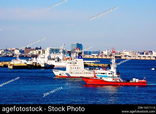 Image of Fire Ship. Shooting Location: Yokohama-city kanagawa prefecture