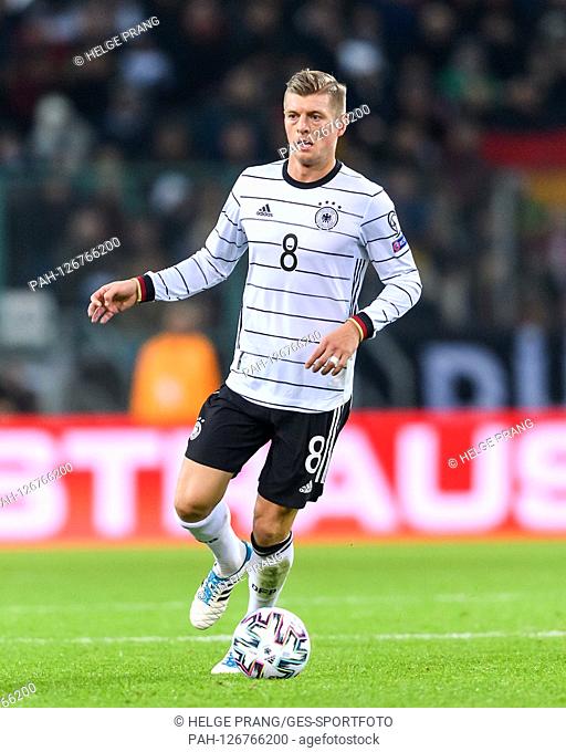 Toni Kroos (Germany) Individual action, cut out. GES / Soccer / EURO Qualification: Germany - Belarus, 16.11.2019 Football / Soccer: European Qualifiers:...