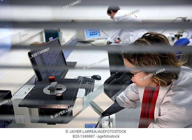 Microscopes, Lortek Research Centre in Joining Technologies, Ordizia, Gipuzkoa, Euskadi, Spain