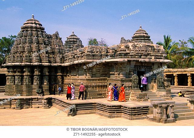 India, Karnataka, Somnathpur, Keshava Temple