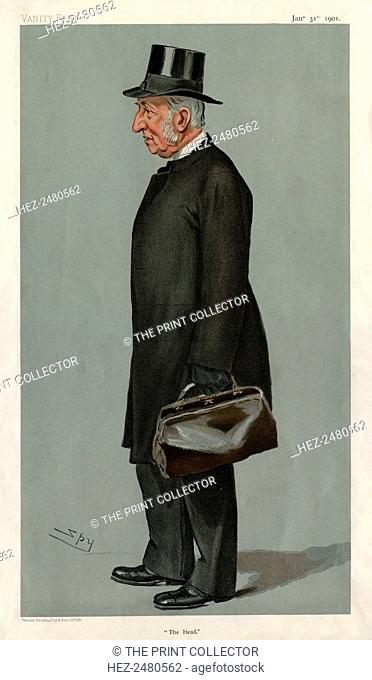 'The Head', 1901. James John Hornby (1826-1909), headmaster of Eton College from 1868 to 1884. He was previously a rower