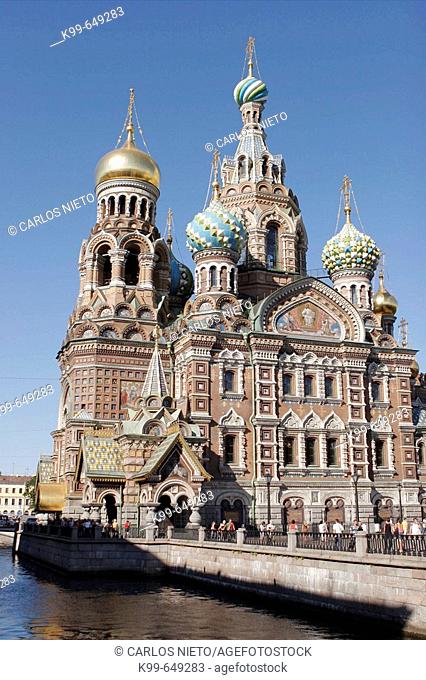 Church of the Resurrection (Church of the Bleeding Savior), St. Petersburg. Russia
