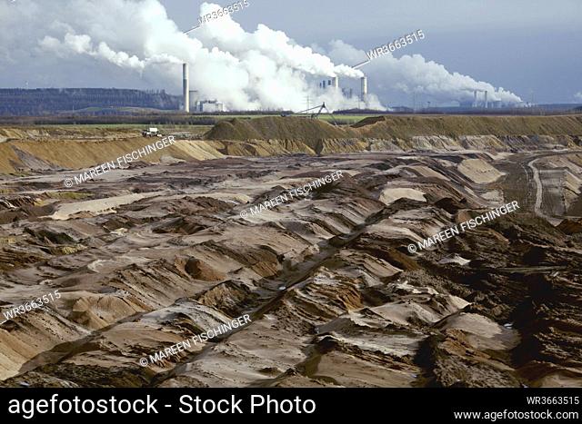 Germany, Garzweiler II, open pit mine