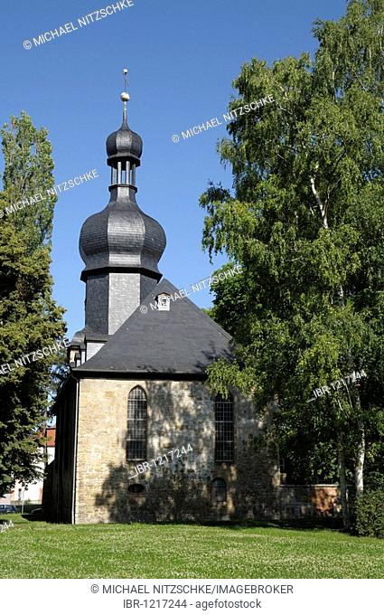 Martinskirche Church, Apolda, Thuringia, Germany, Europe