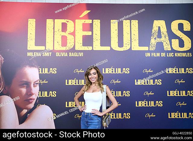 Grecia Casta attends 'Libelulas' Premiere at Palacio de la Prensa Cinema on September 8, 2022 in Madrid, Spain