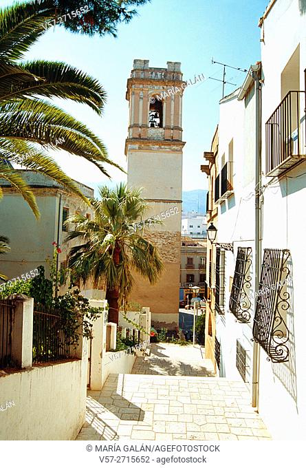 Old town. Denia, Alicante province, Comunidad Valenciana, Spain