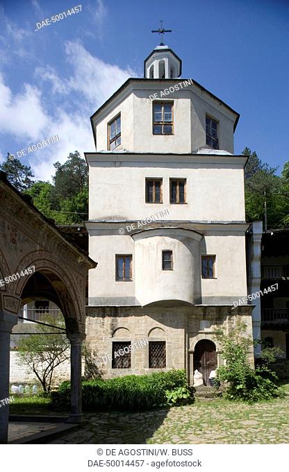Most Holy Mother of God church (1835) in the Monastery of the Dormition (Troyan monastery), founded in 1600, Bulgaria