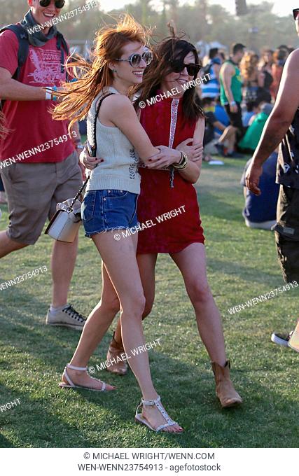 Coachella 2016 - Week 1 - Day 1 - Celebrity Sightings Featuring: Emma Roberts Where: Los Angeles, California, United States When: 15 Apr 2016 Credit: Michael...