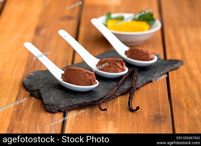 dessert, chocolate cream, chocolate mousse