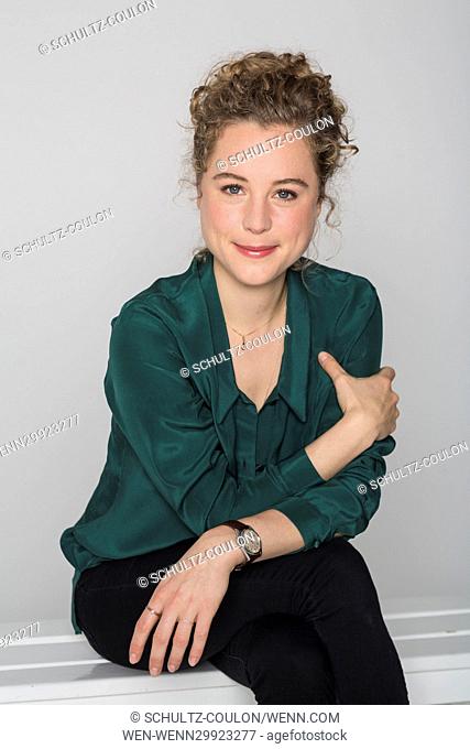 Actors promoting the new ARD TV-Movies from the series 'Six at one stroke' at Briese-Studios Featuring: Klara Deutschmann Where: Hamburg